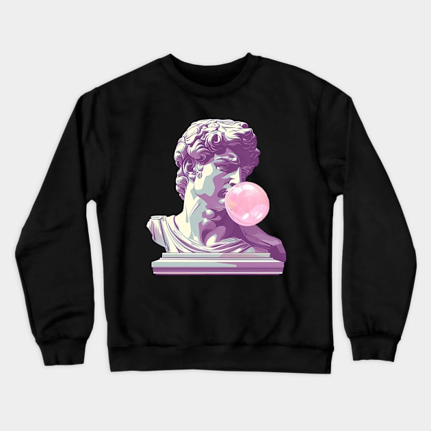 david statue Crewneck Sweatshirt by weirdesigns